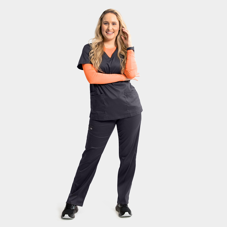 Edge-by-IRG_2803-WomensMockWrapKnitSideTop-Pewter-PEW-06-IRG-Scrubs.jpeg