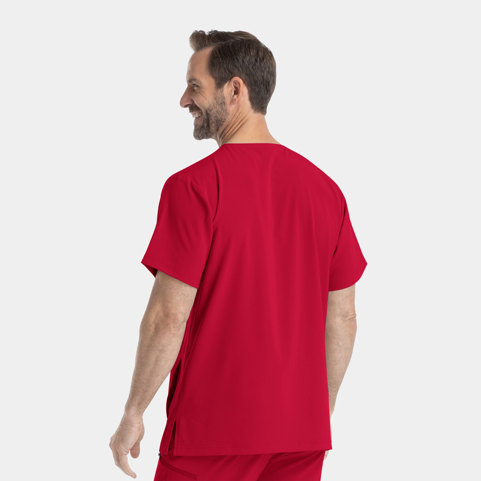 Epic-by-IRG_4851-MensV-NeckTop-Red-RED-02-IRG-Scrubs.jpg