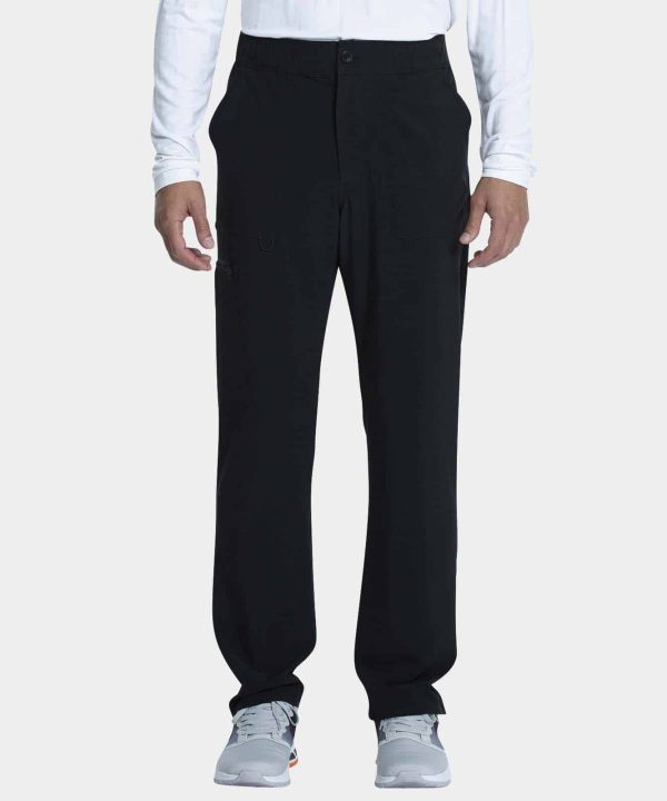 Men's Fly Front Cargo Pant Regular Length | CKA186 - Black, SM