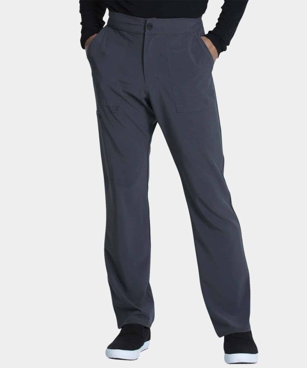 Men's Fly Front Cargo Pant Short Length | CKA186S - Pewter, 2XL