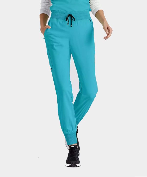 Grey's Anatomy Spandex Stretch Eden Jogger-5 Pocket Scrubs | GRSP537