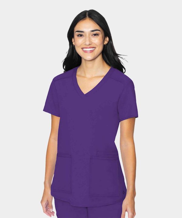 MC Insight 3 Pocket Top | MC2411 - Grape, LG