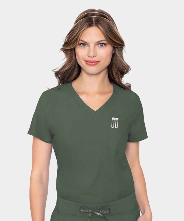 MC Insight One Pocket Tuck-In Top | MC2432 - Olive, XS