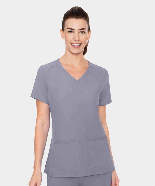 MC Insight Side Pocket Top | MC2468 - Cloud, LG