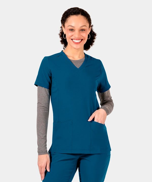 Women's V-Neck Top | 4801
