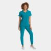 Women's Notched Neck Top | 4802 12 Women's Notched Neck Top | 4802 - Thumbnail Image 6