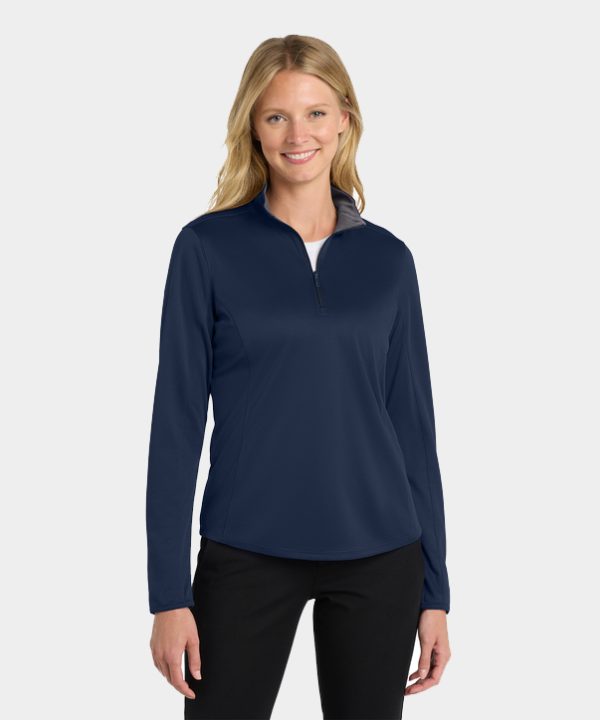 Women's Silk Touch 1/4 Zip | LK584