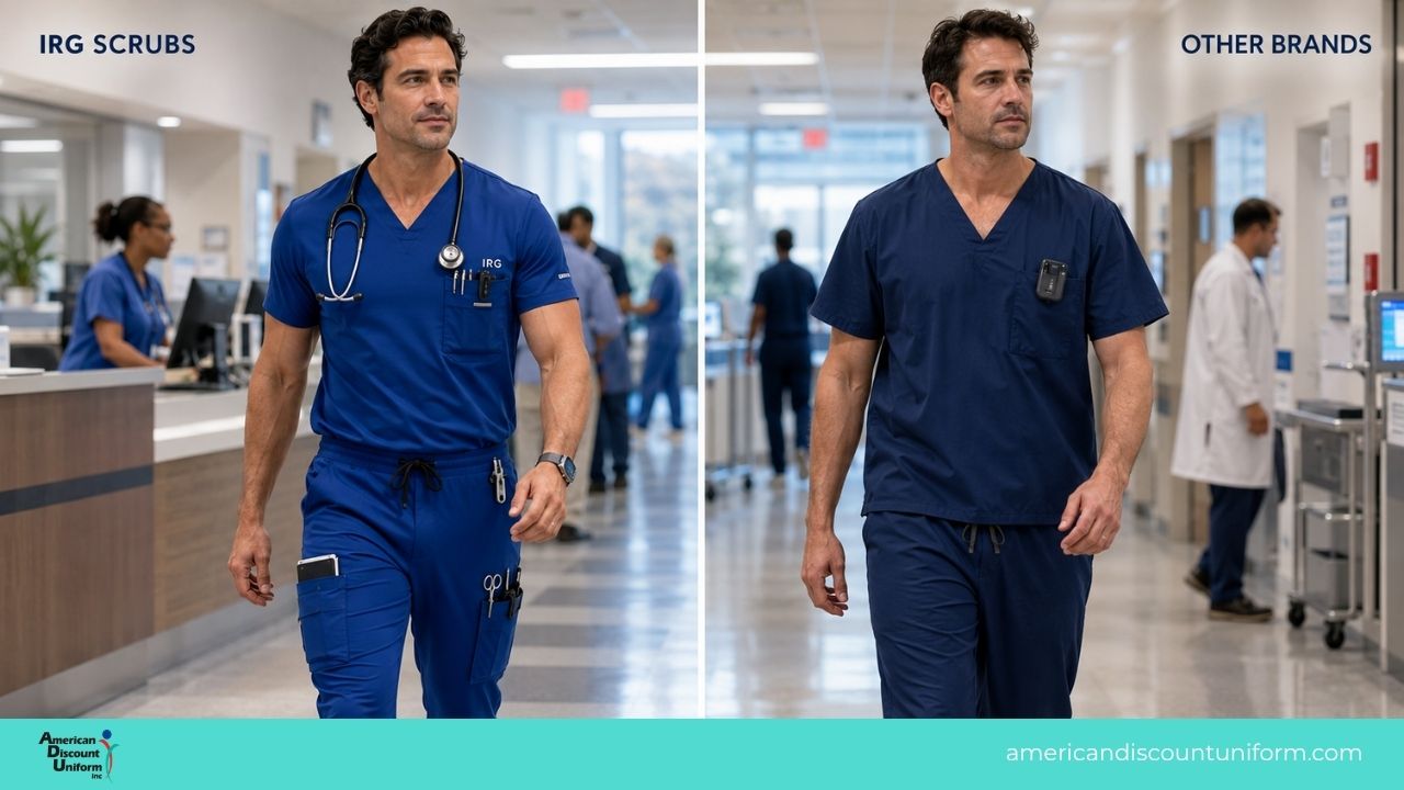 IRG Scrubs vs Other Brands: Fit, Comfort & Durability 3 IRG Scrubs vs Other Brands Fit Comfort Durability