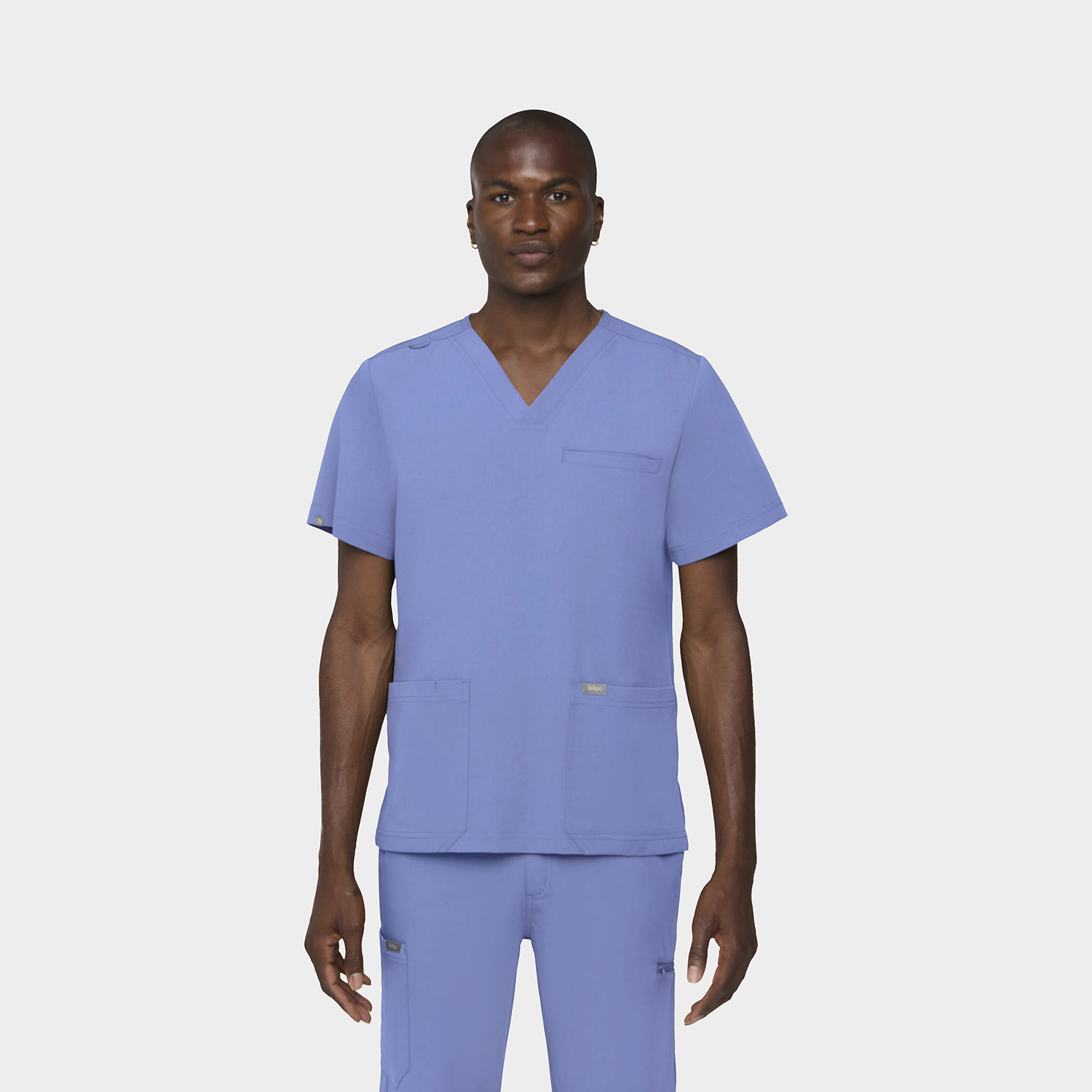 Mens Tempo 3 Pocket V-Neck Top | T171 - Image 1