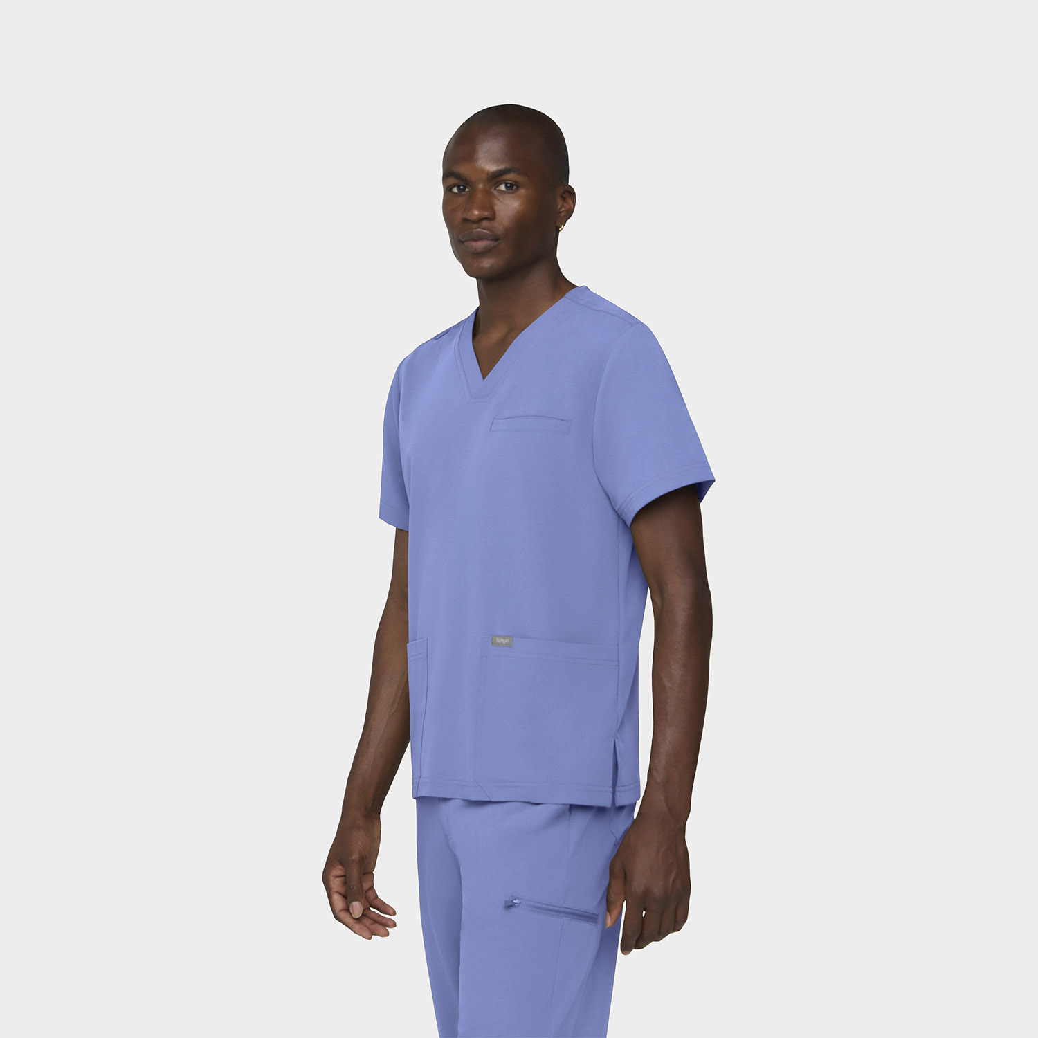 Mens Tempo 3 Pocket V-Neck Top | T171 - Image 5