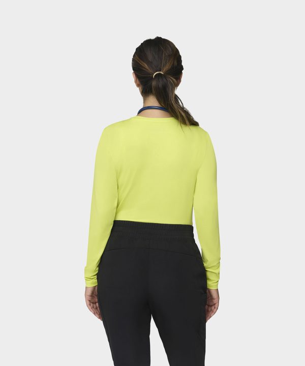 Alternative view of Womens Tempo Long Sleeve Underscrub | T100